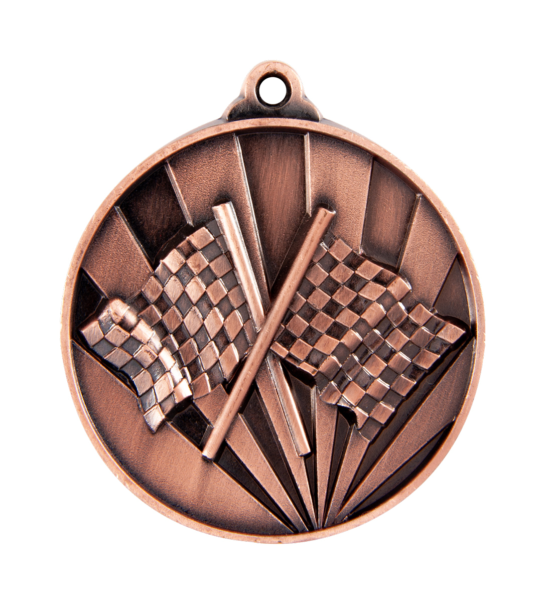 1076-23BR Sunrise Medal-Flags