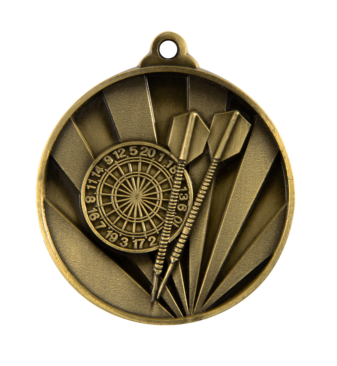 1076-26G Sunrise Medal-Darts