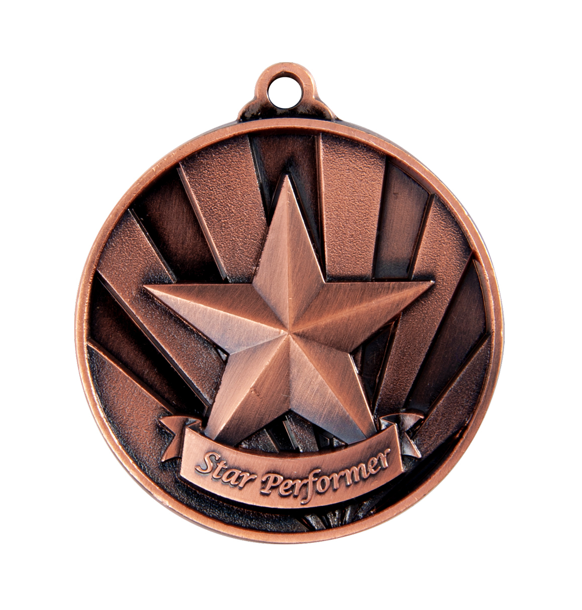 1076-37BR Sunrise Medal-Star Performer