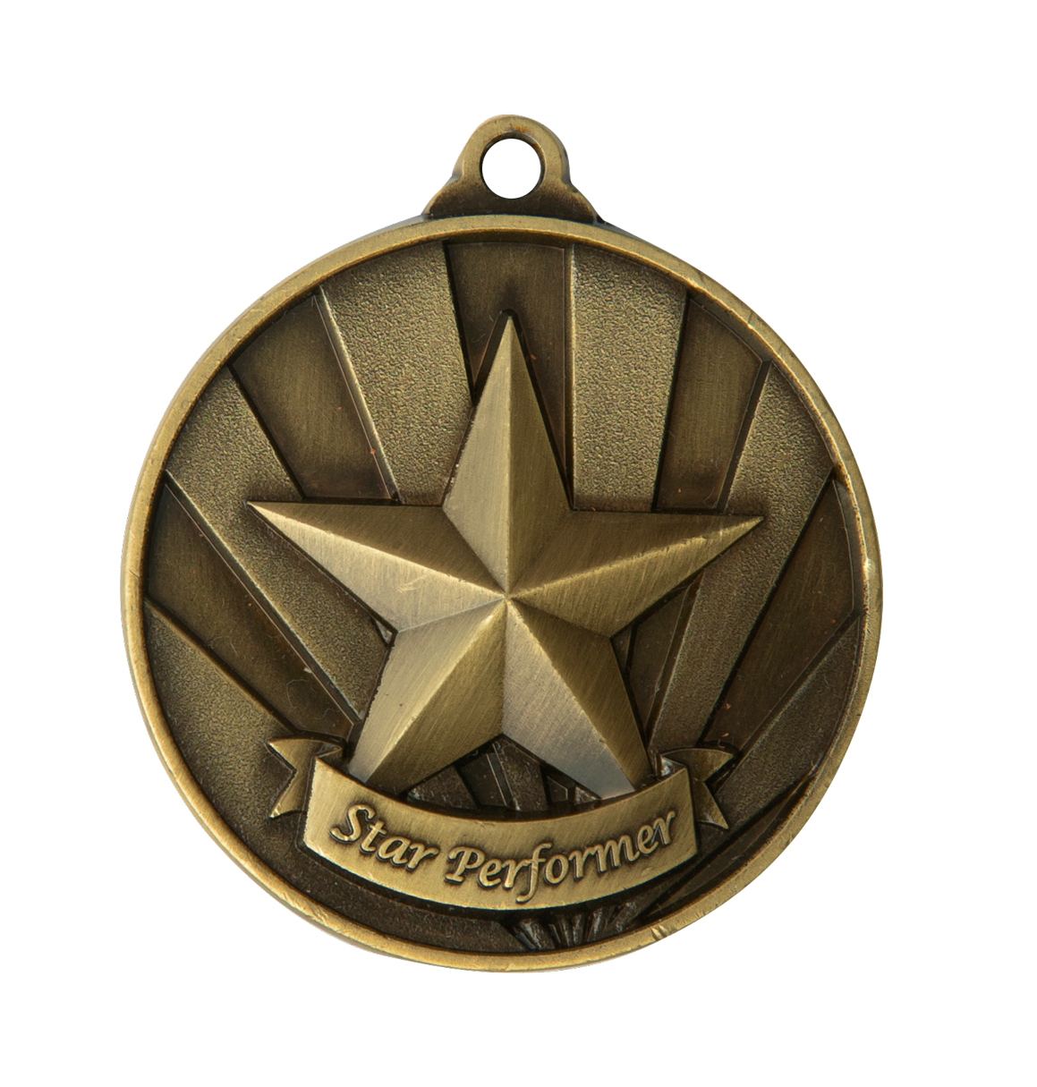 1076-37G Sunrise Medal-Star Performer