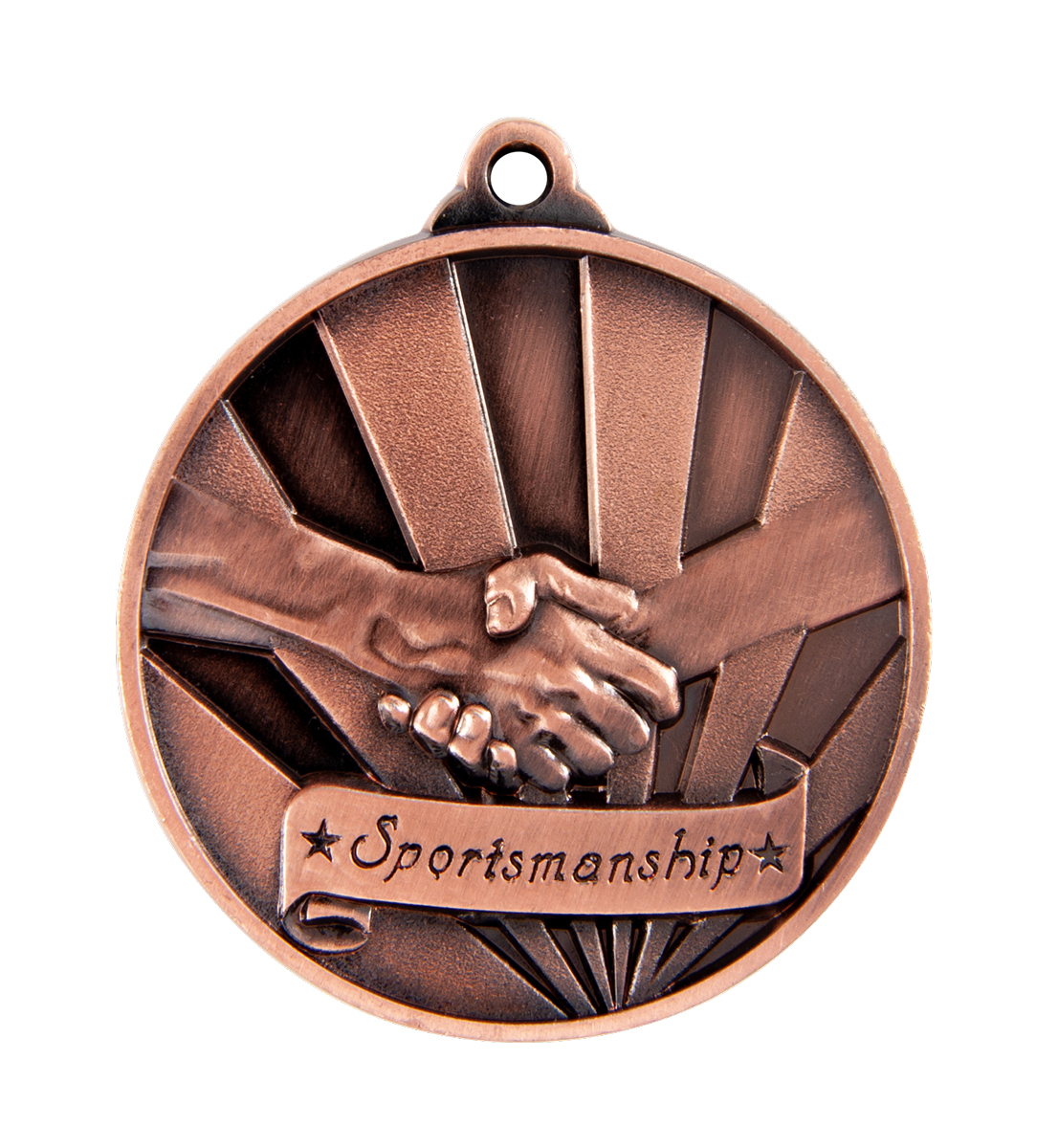 1076-38BR Sunrise Medal-Sportsmanship