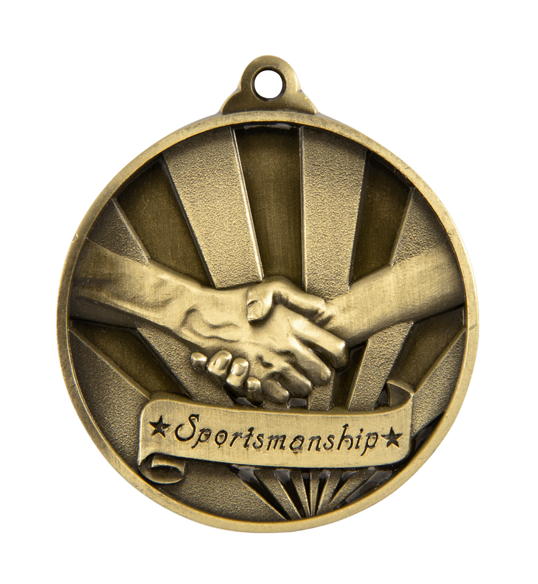 1076-38G Sunrise Medal-Sportsmanship