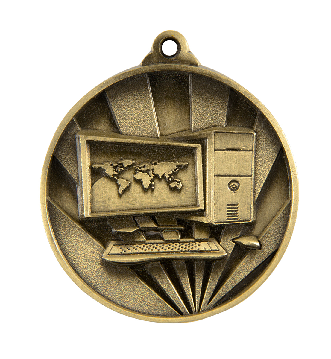 1076-42G Sunrise Medal-Computers