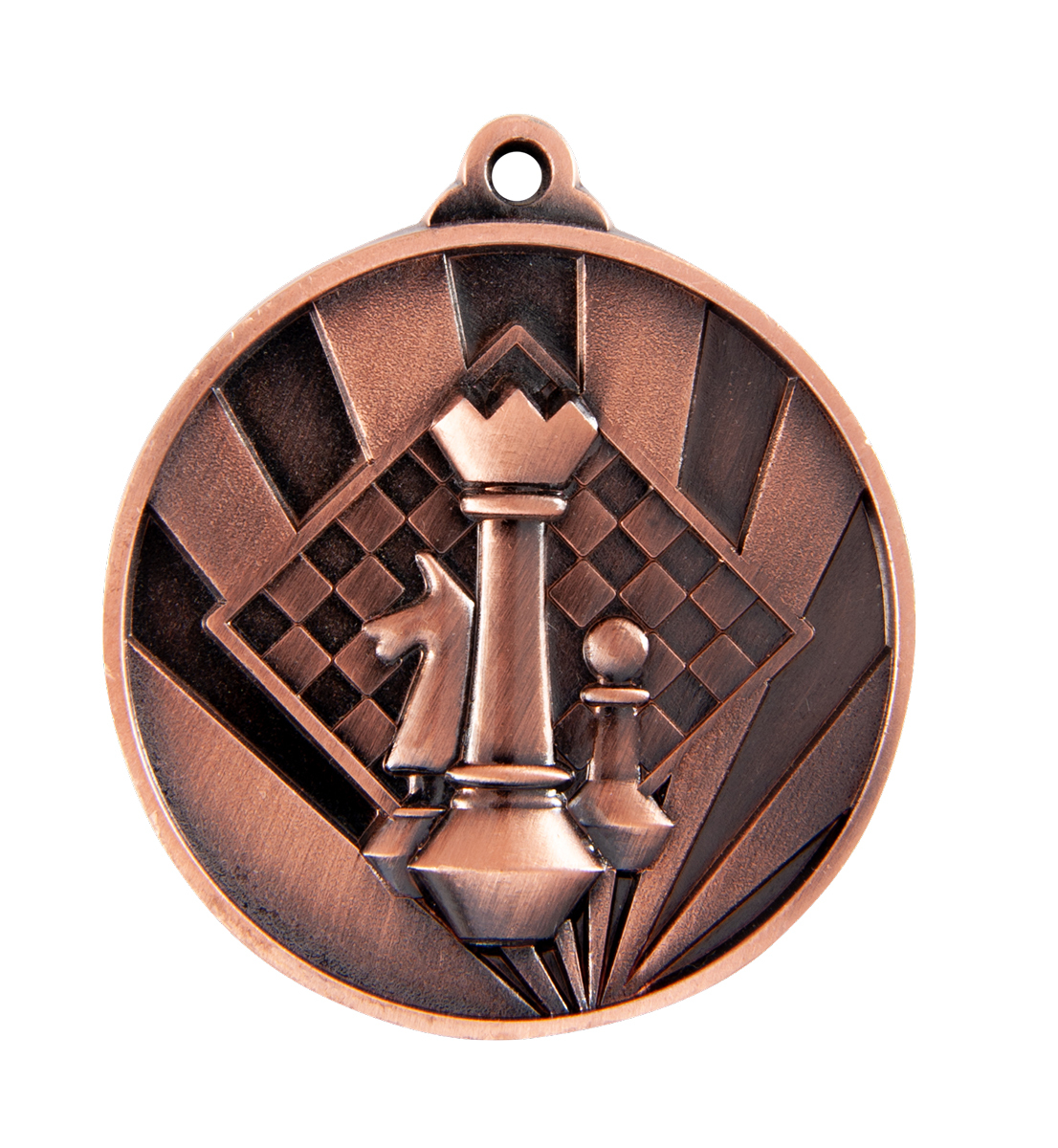 1076-43BR Sunrise Medal-Chess