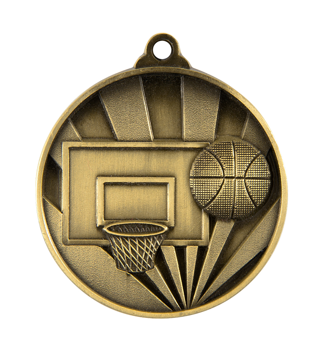 1076-7G Sunrise Medal-Basketball
