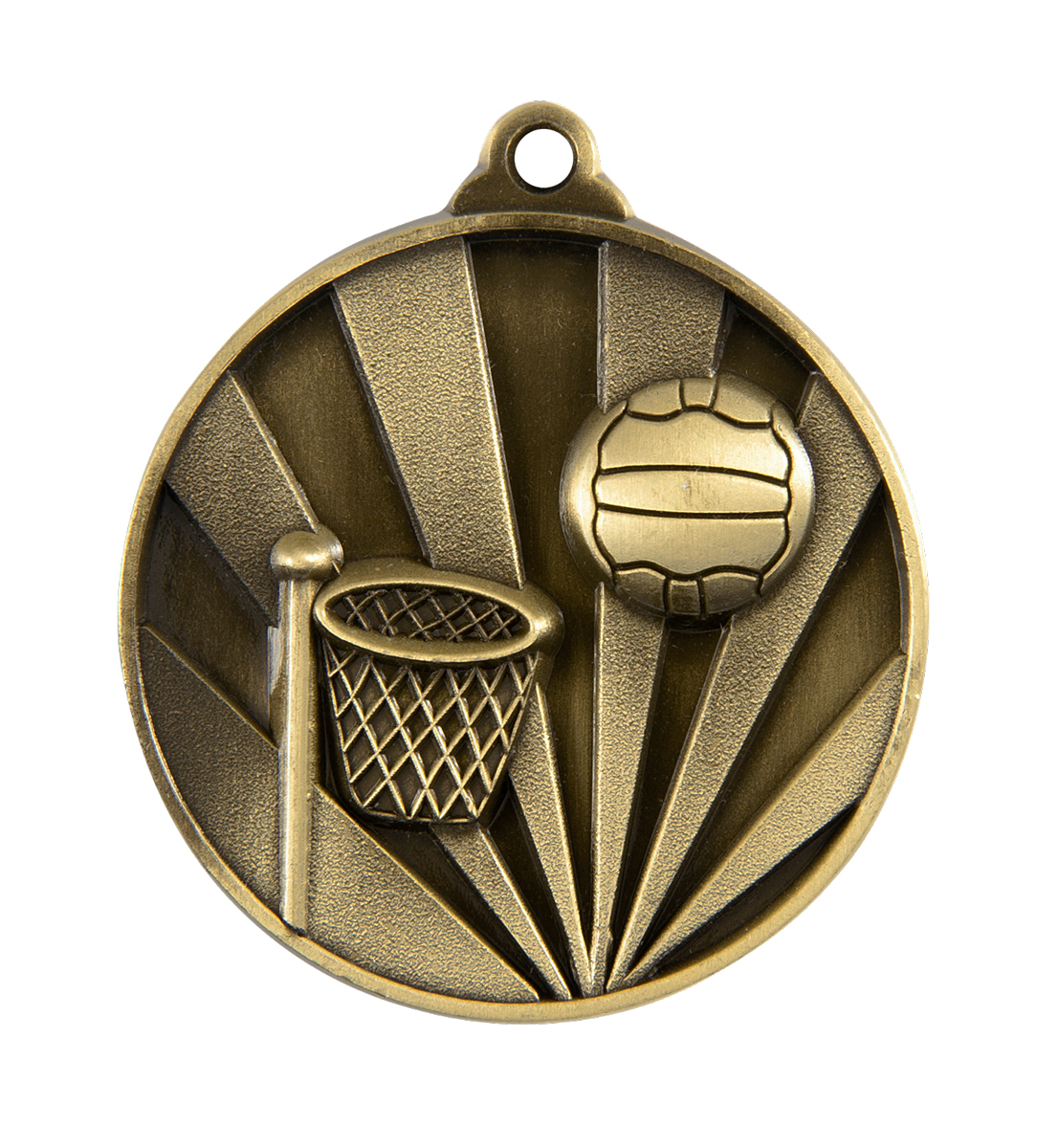 1076-8G Sunrise Medal-Netball