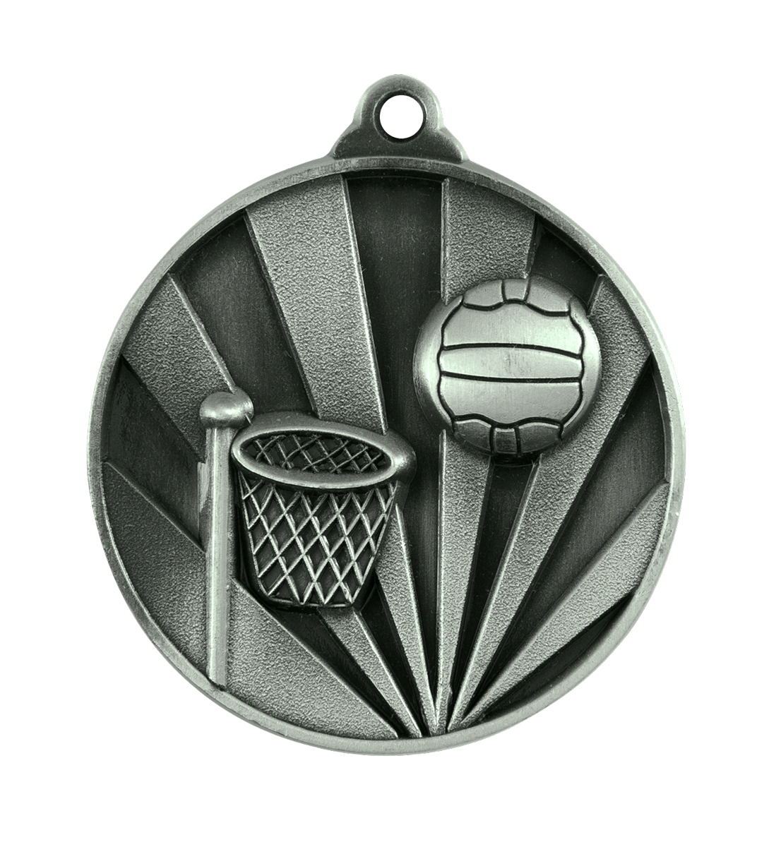 1076-8S Sunrise Medal-Netball