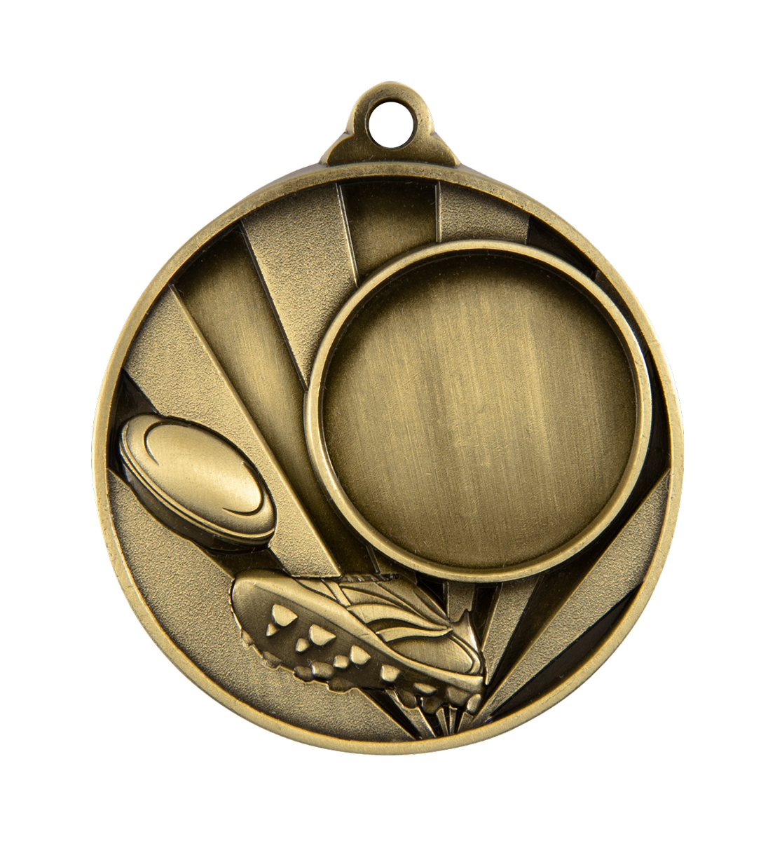 1076C-6G Sunrise Medal-Rugby+25mm insert