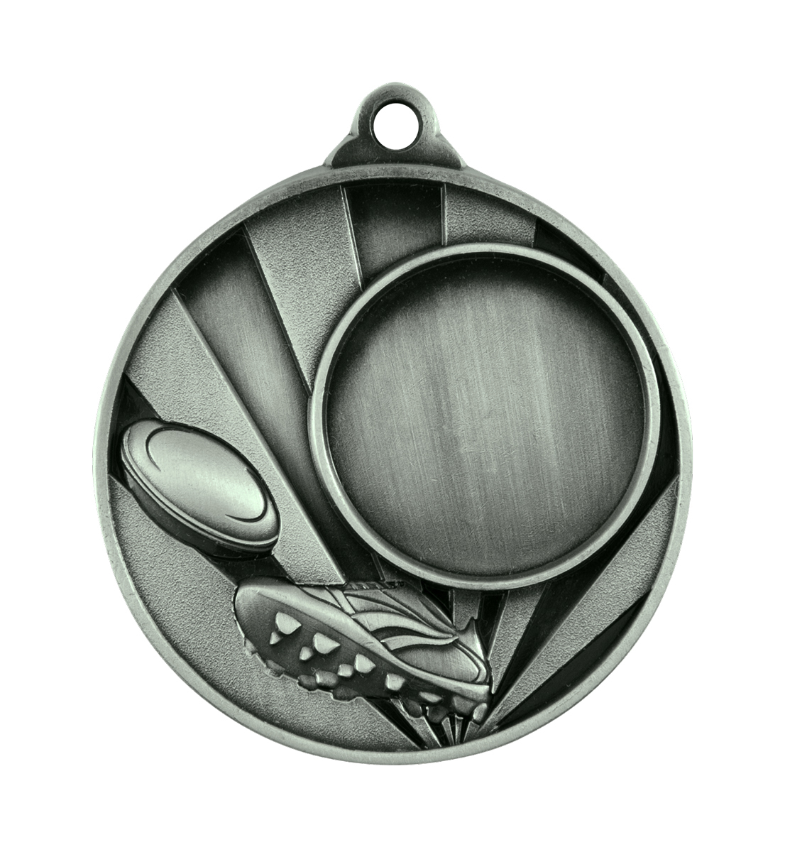 1076C-6S Sunrise Medal-Rugby+25mm insert