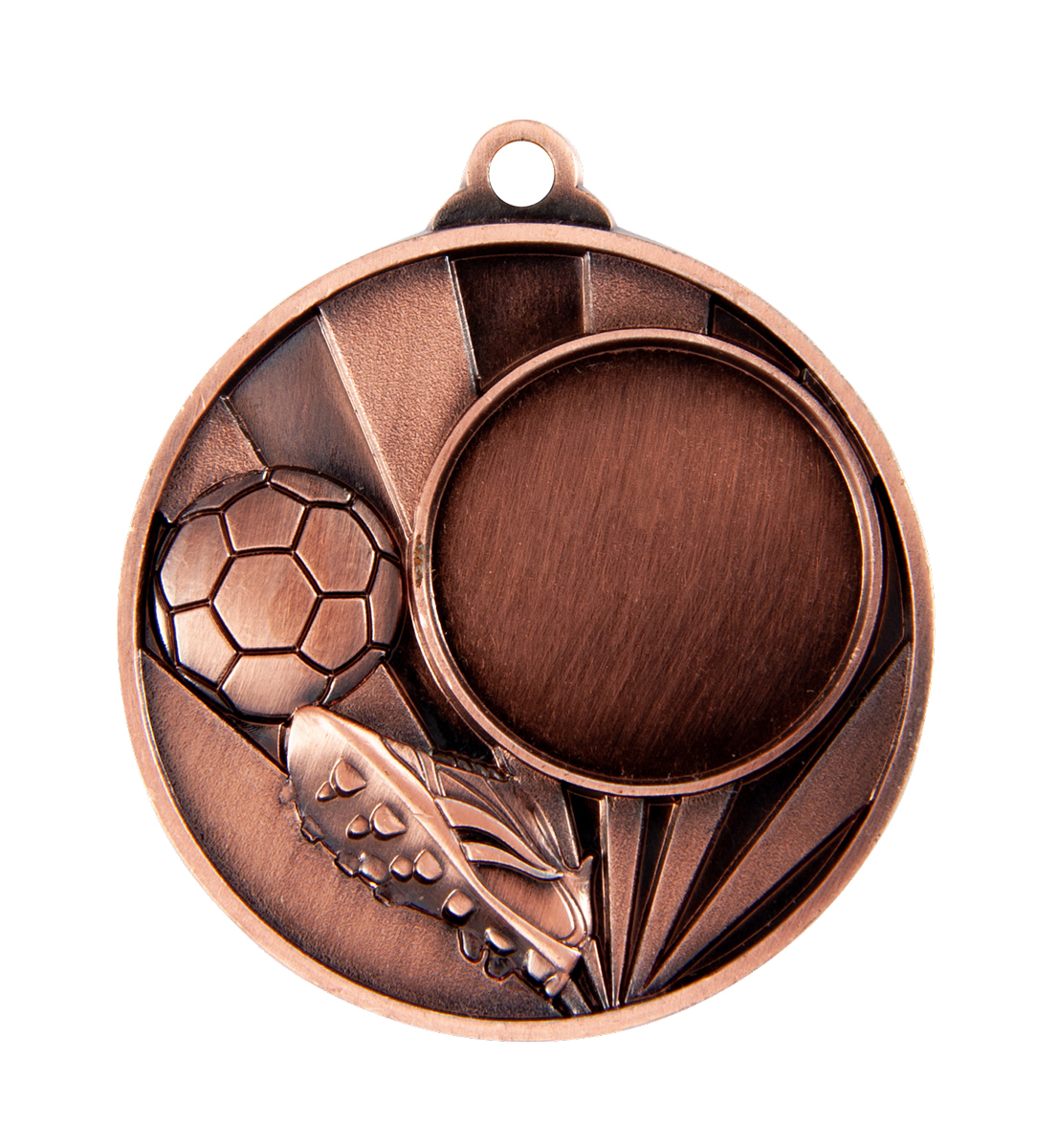 1076C-9BR Sunrise Medal-Football + 25mm insert