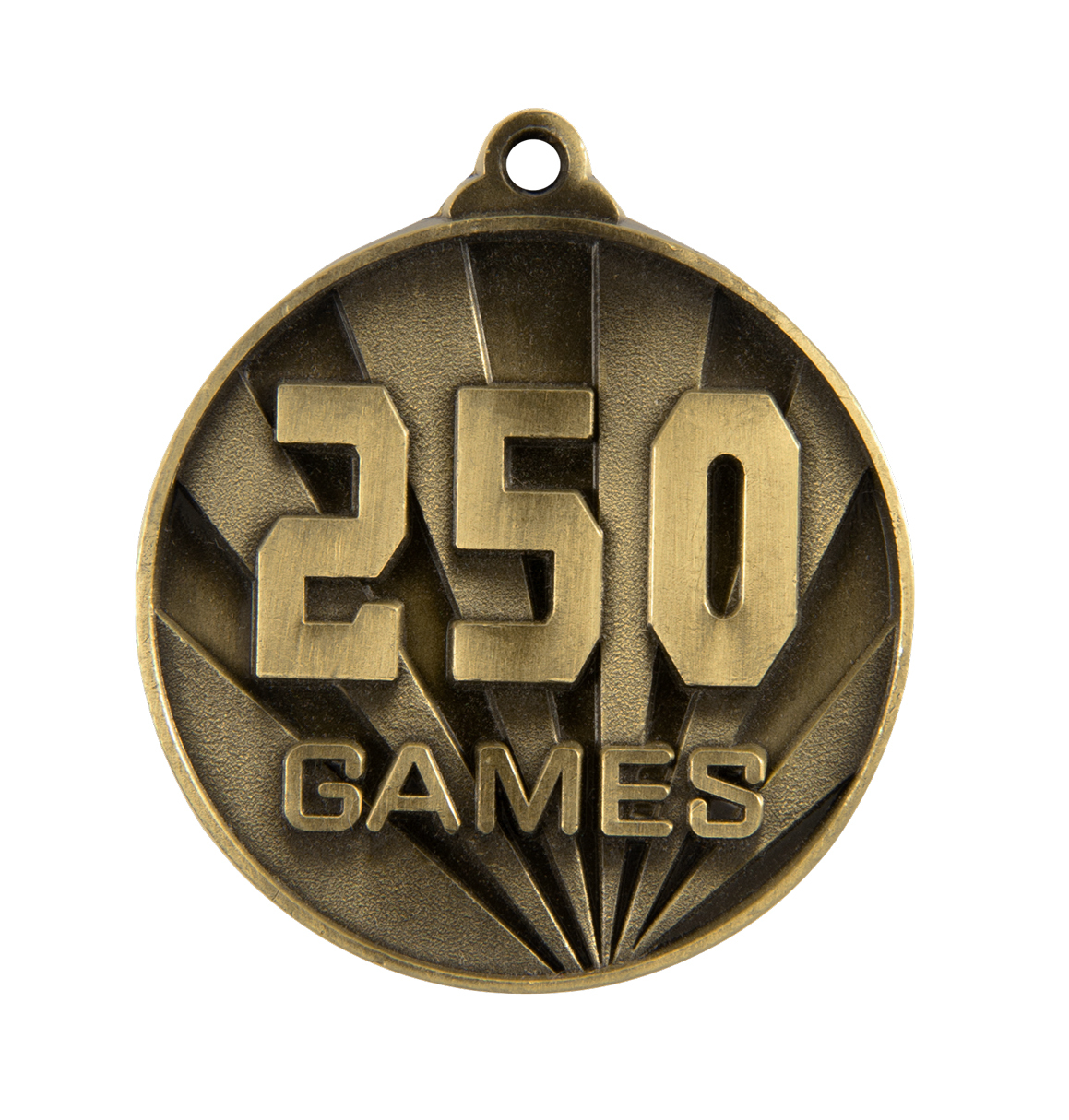 1076G-250G Sunrise Medal-No. Games (250)