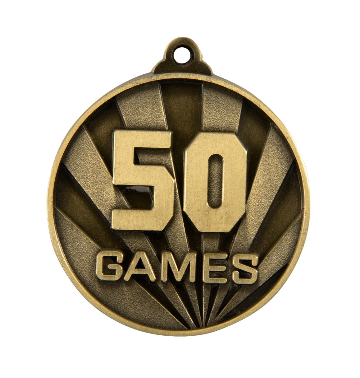 1076G-50G Sunrise Medal-No. Games (50)