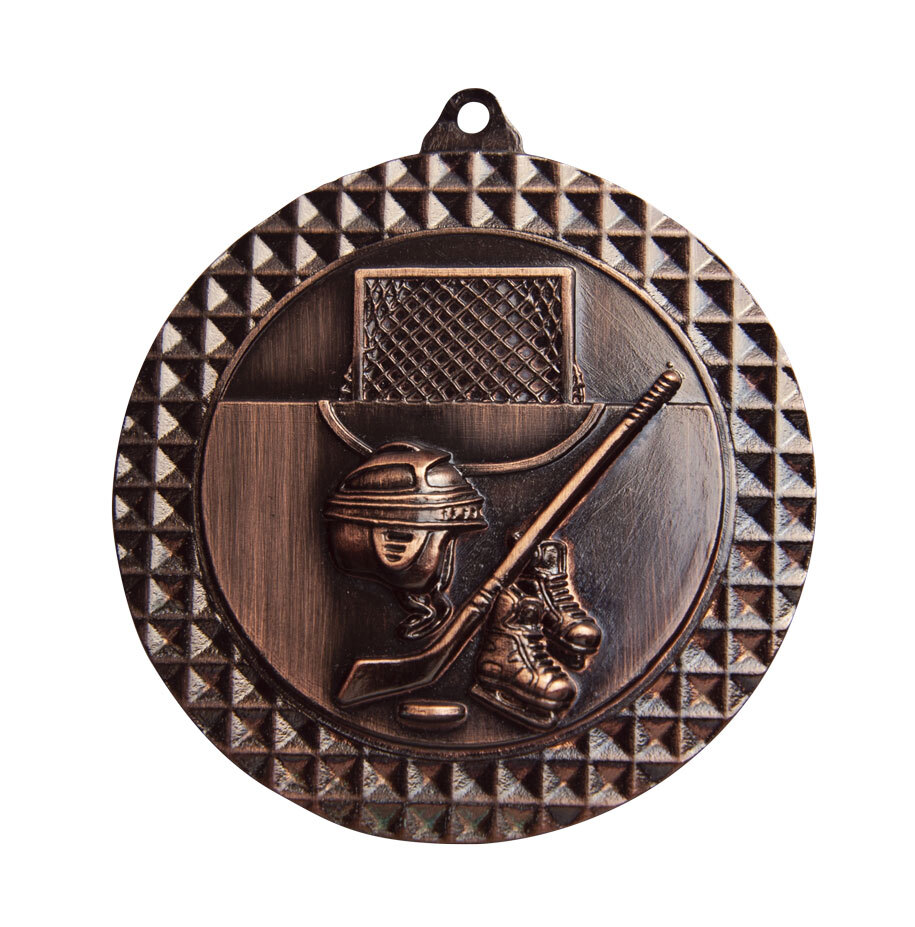 1080-25BR 70mm Medal Ice Hockey