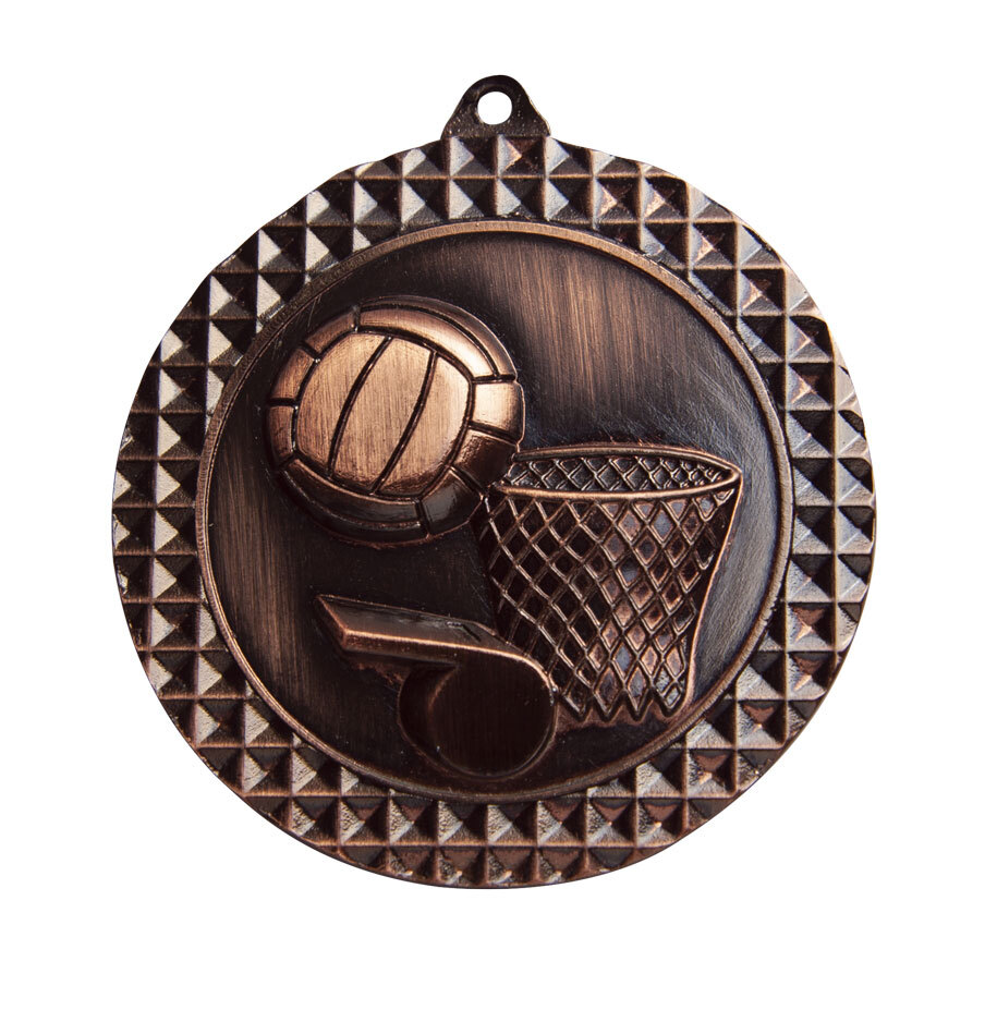 1080-8BR 70mm Medal Netball
