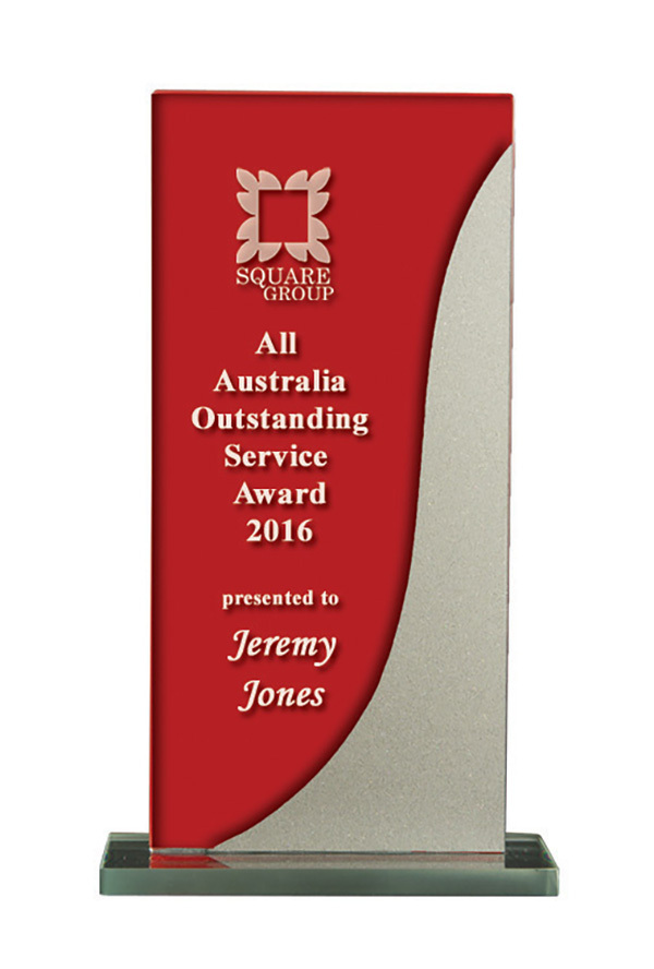 1255-3RS Glass-Red/Silver