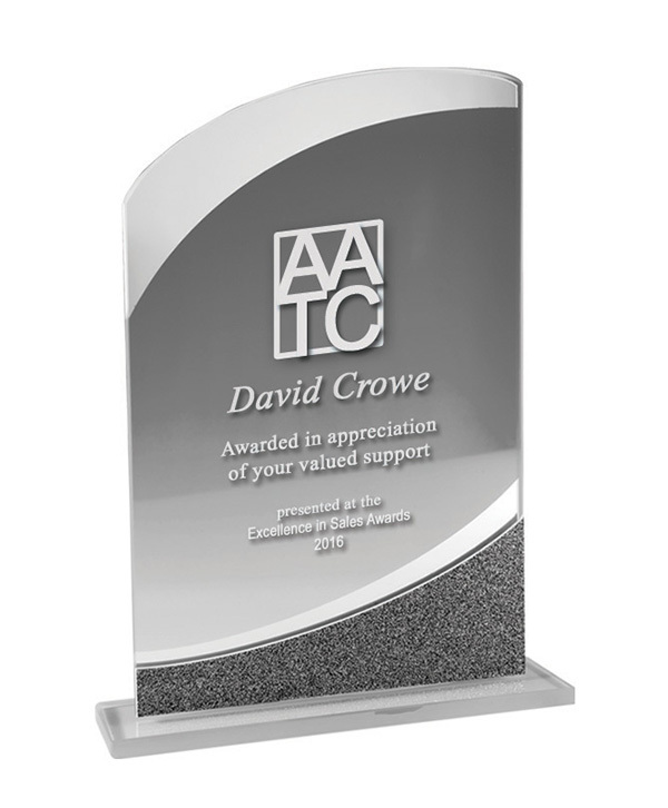 1257-3 Arch/Mirror Surround Glass in G/box