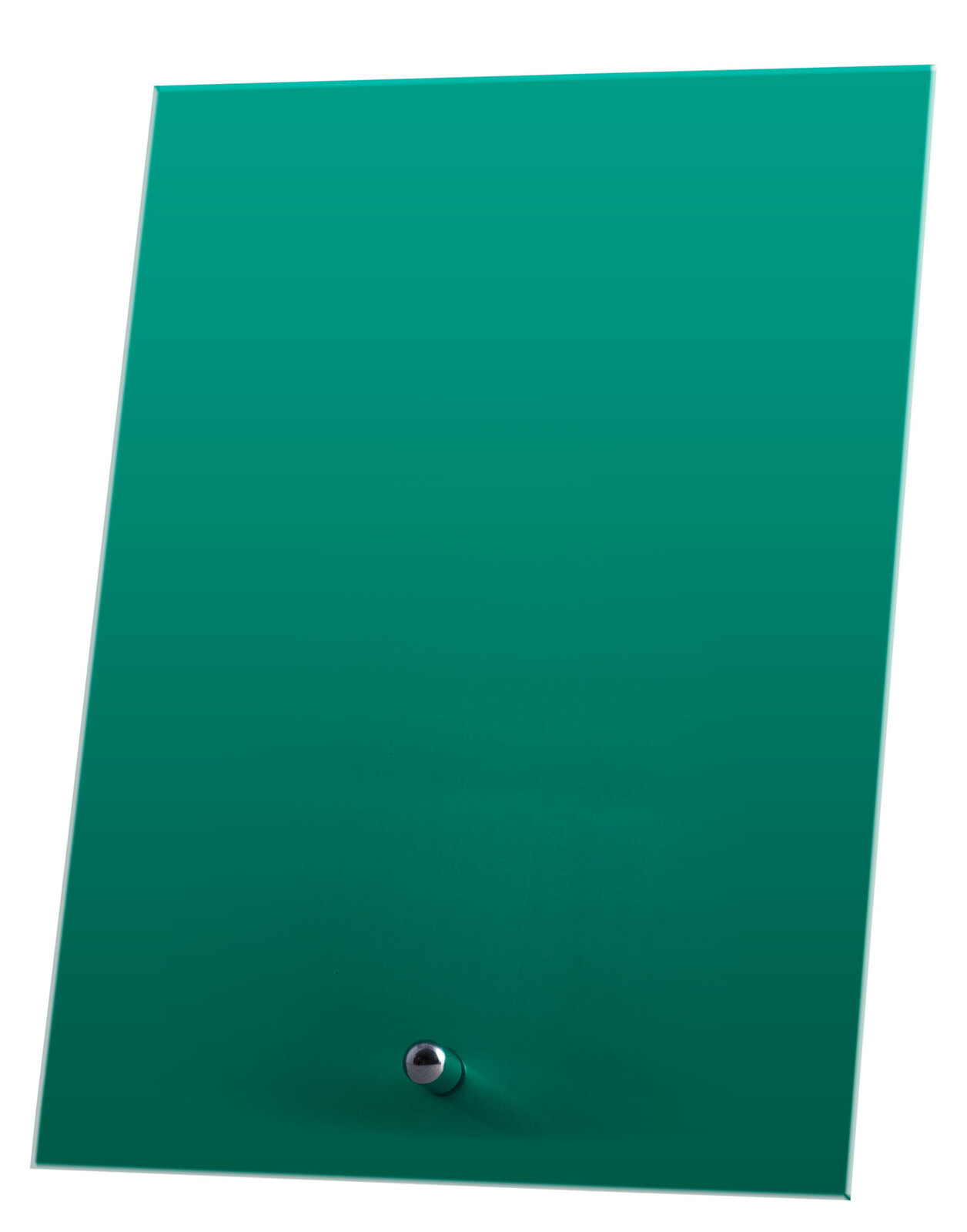 1268-3GN Laser Glass Rectangle Green