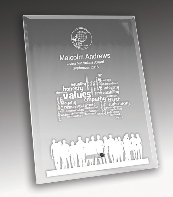 1270-3CL Laser Glass Rectangle-Clear