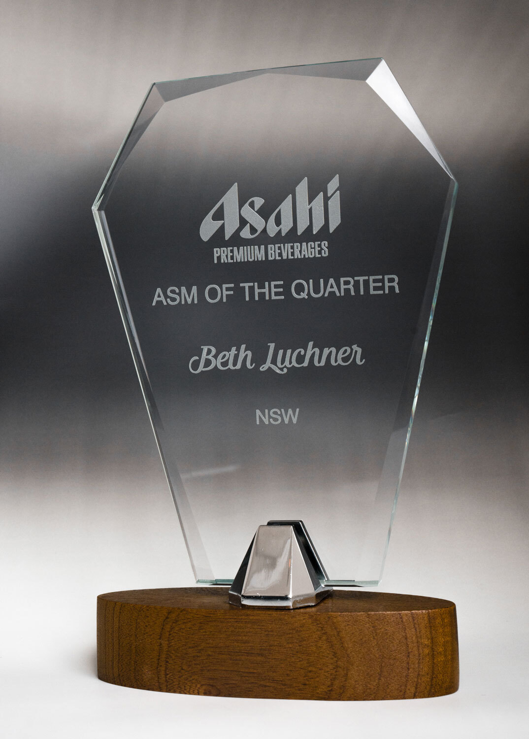 1278-5C Glass/Timber Base