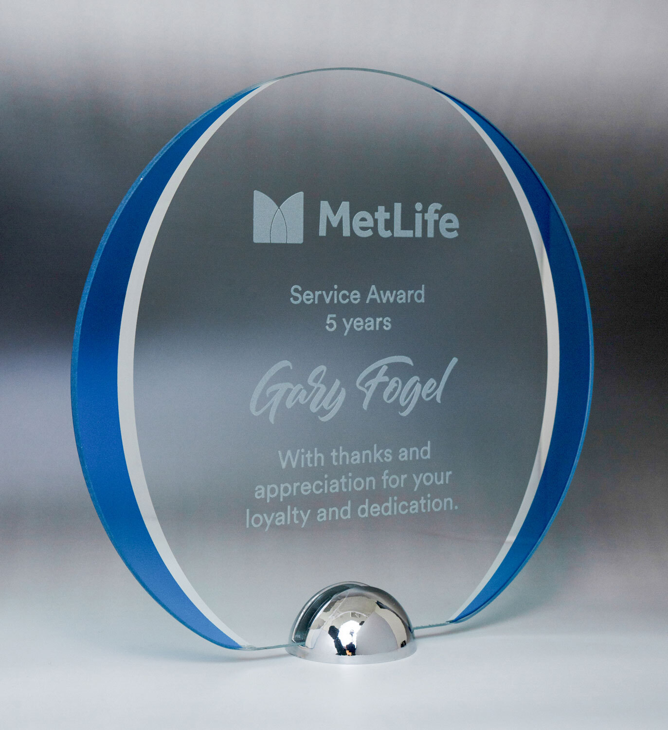 1291CBU Millenium Glass-Round