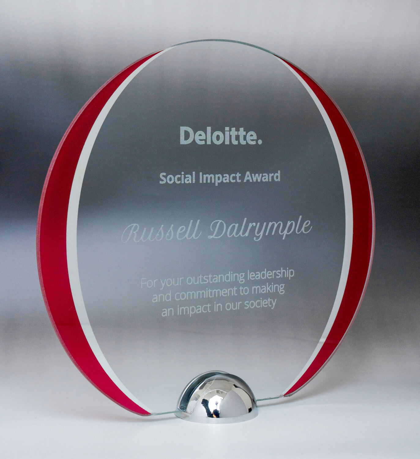 1291CR Millenium Glass-Round