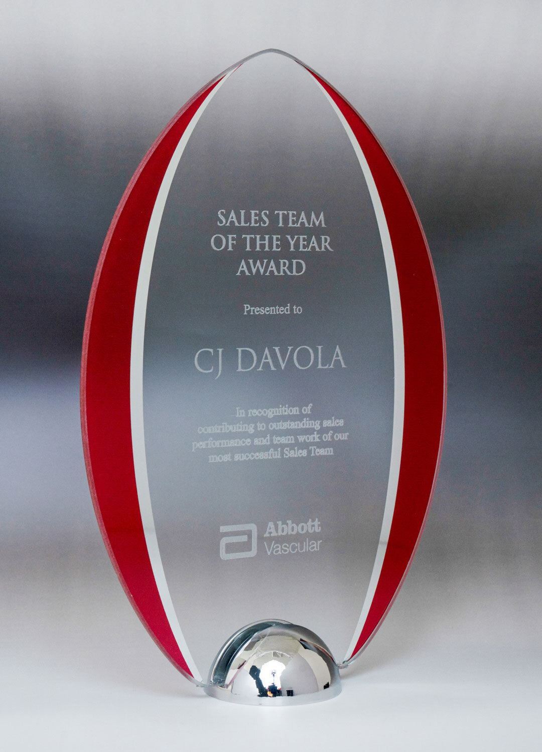 1293CR Millenium Glass-Oval