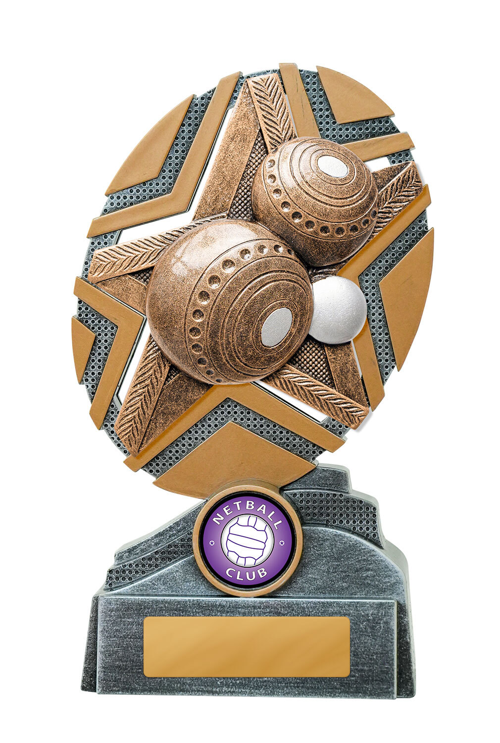 24C-RS58 Starburst Stand Lawn Bowls