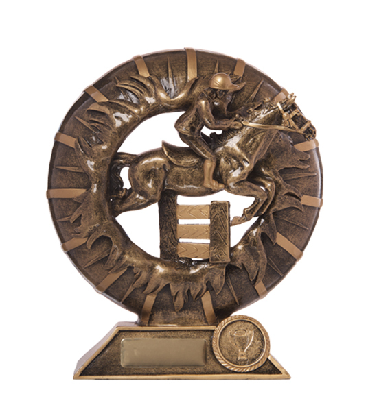 595-29D 3D Break-thru-Showjumping Horse