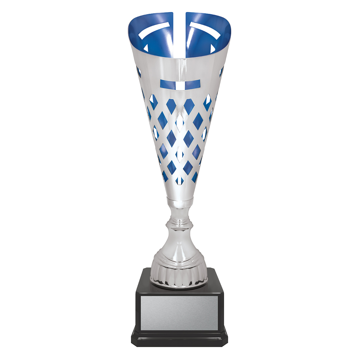 CUP124 Claymore - Silver / Blue