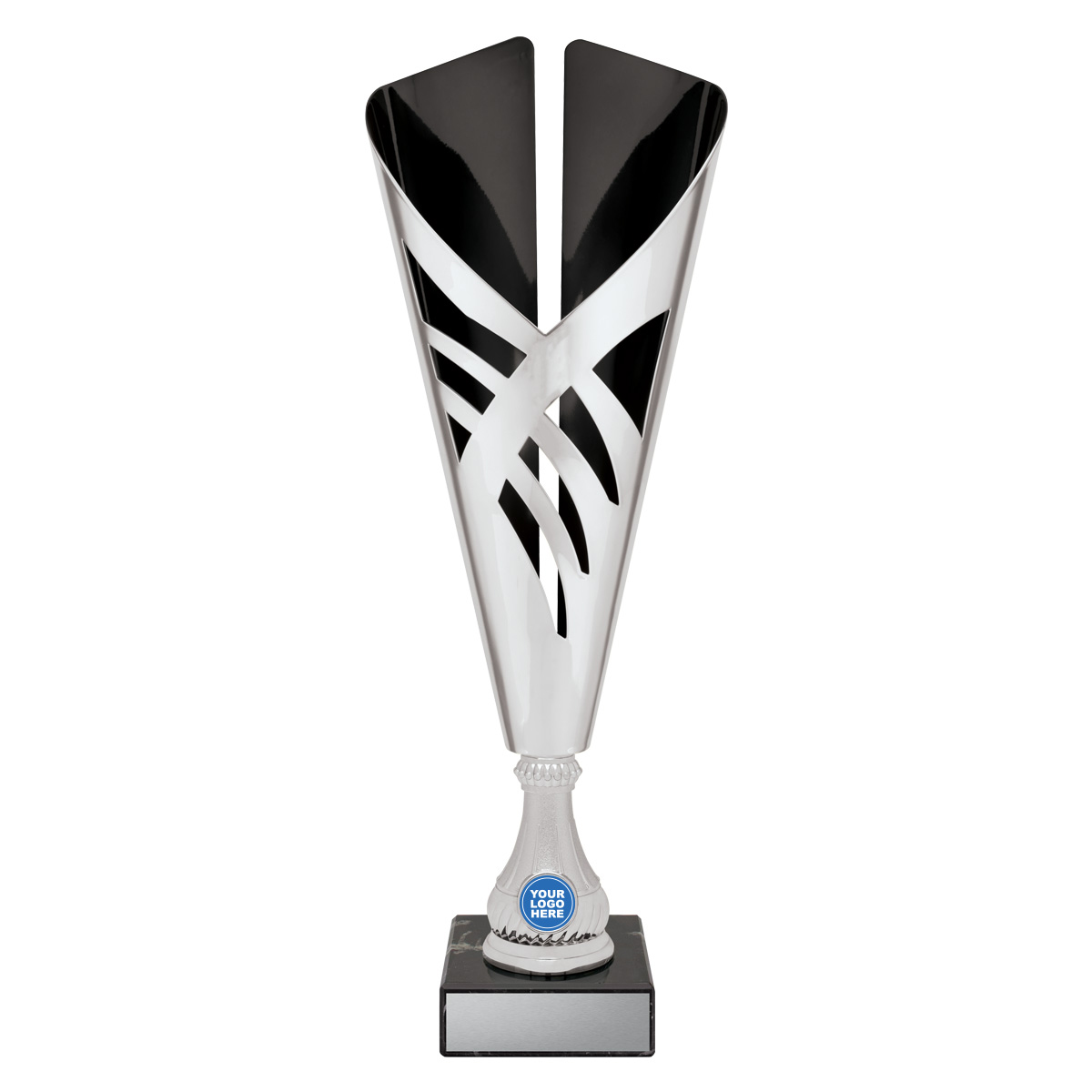 CUP135 Silver & Black Phantom