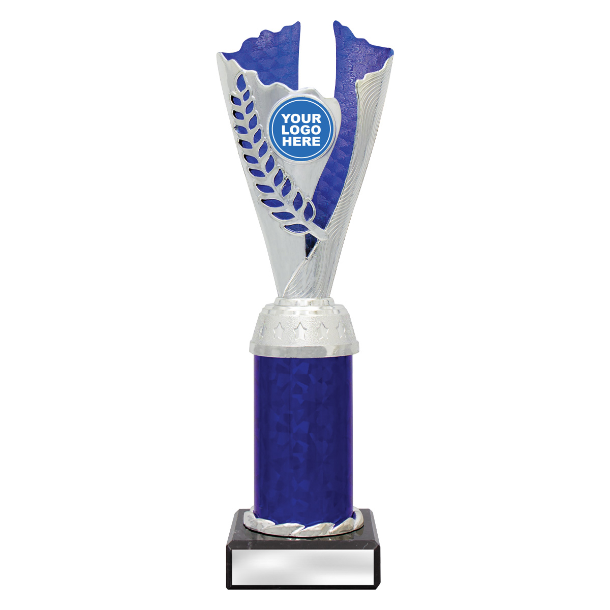 CUP20 Spirit Cups - Silver / Blue