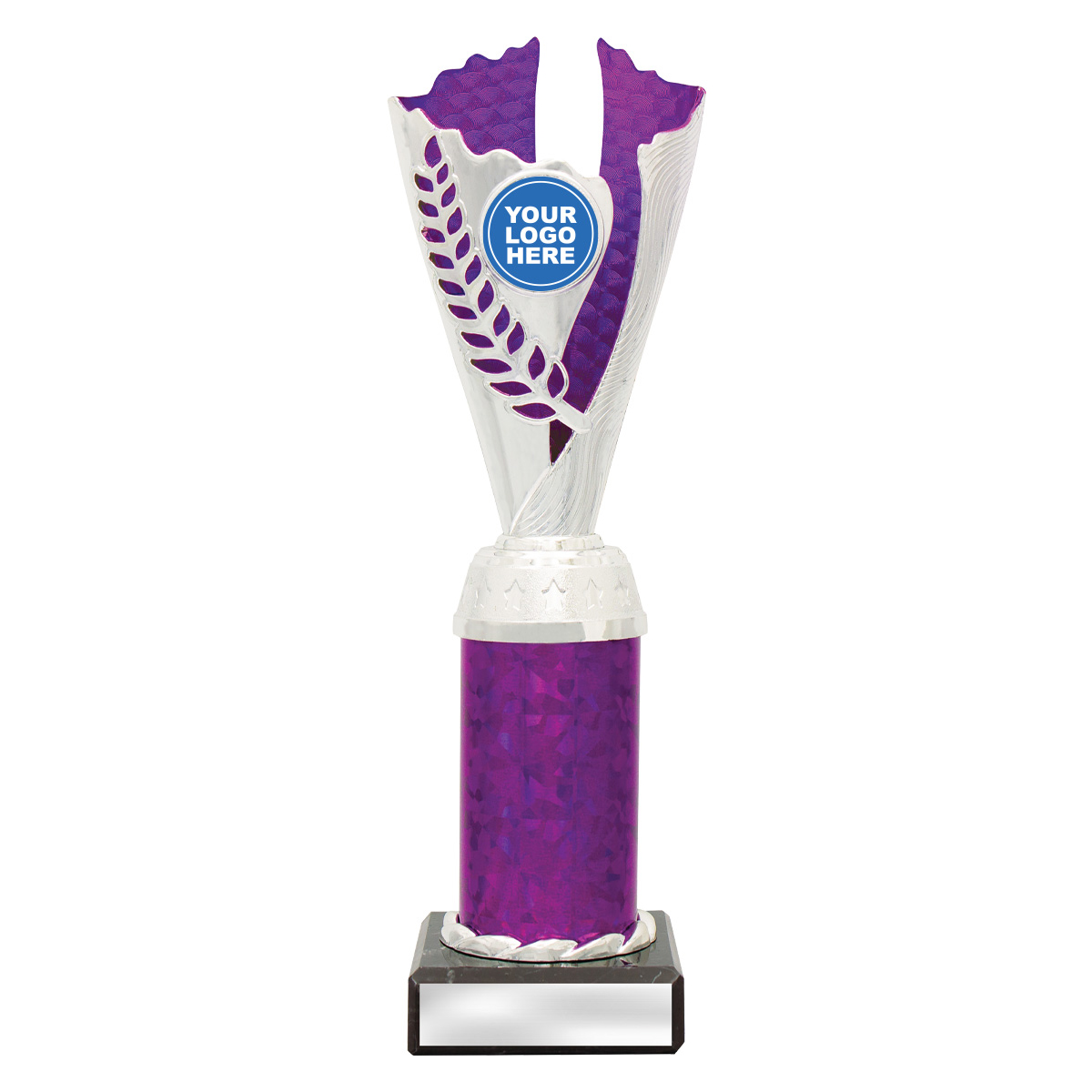 CUP22 Spirit Cups - Silver / Purple