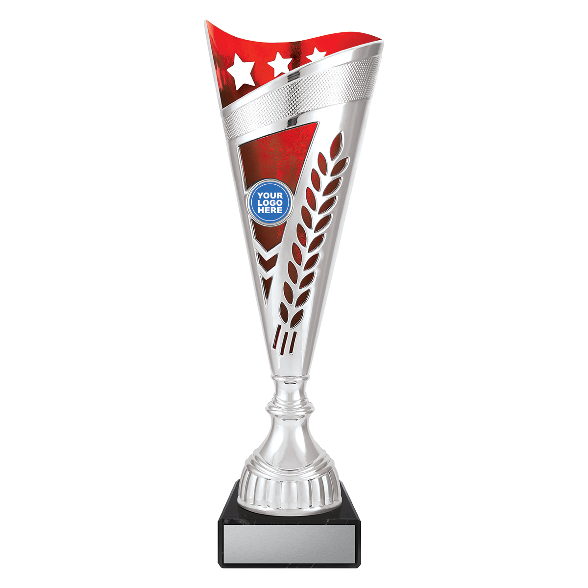 CUP49 Starsail - Silver / Red