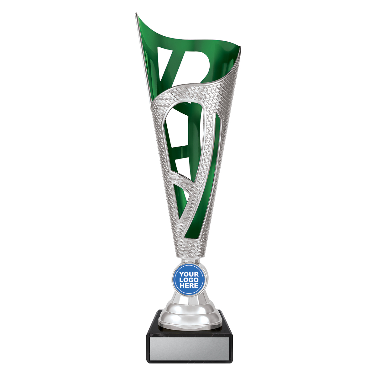 CUP59 Dragon - Silver & Green