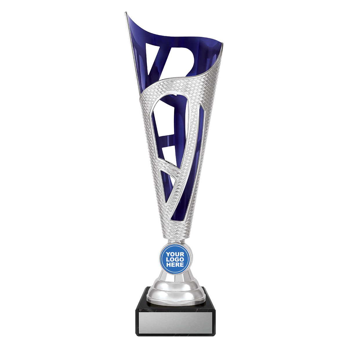 CUP60 Dragon - Silver & Blue