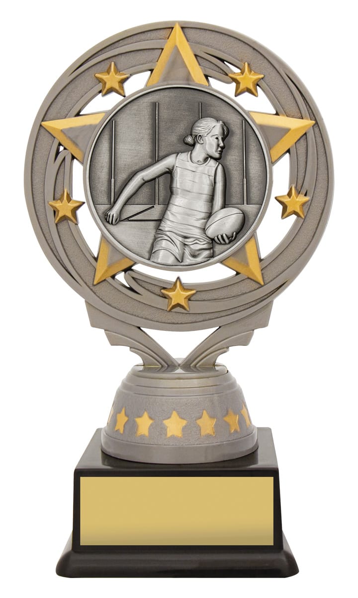 FT287 Silver Female Footy Torch