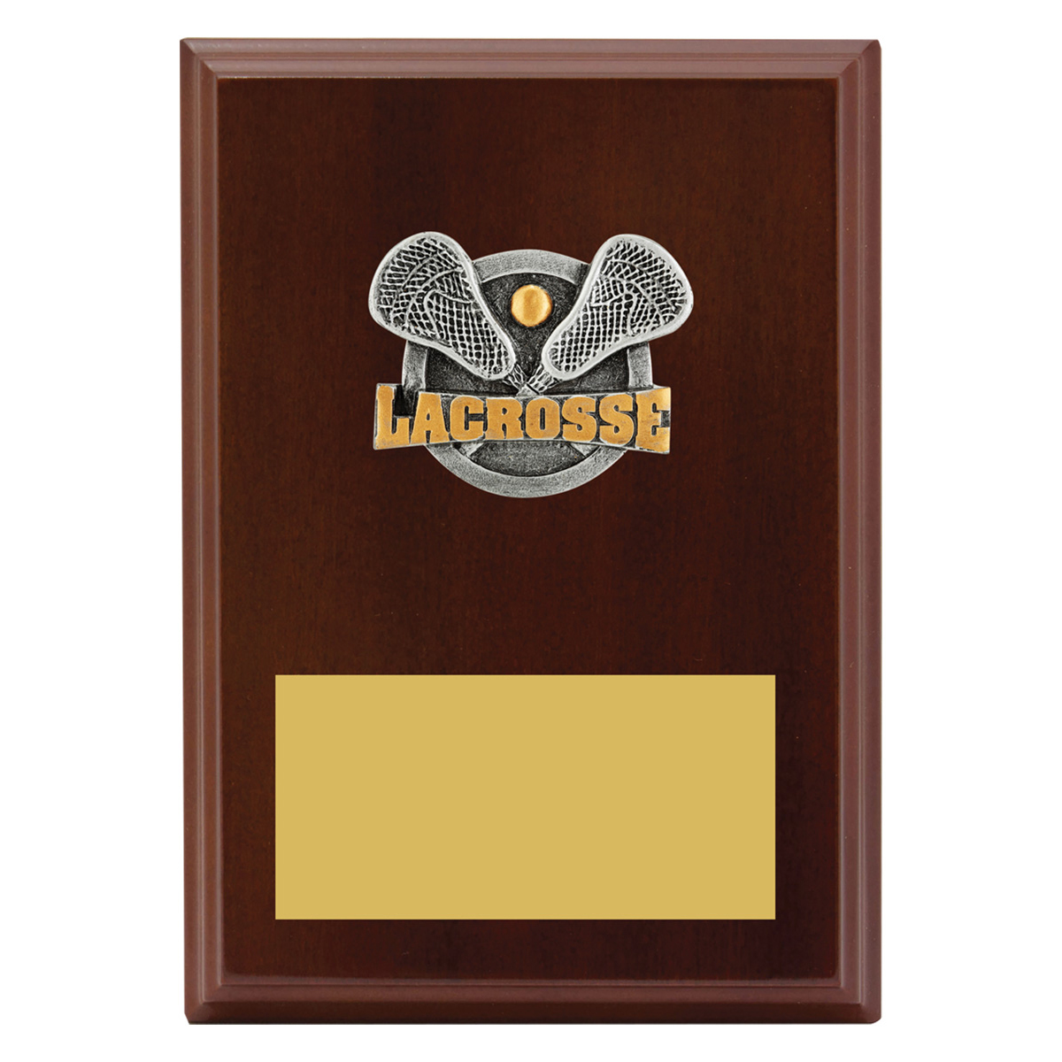 LPF463 Peak Plaque Lacrosse