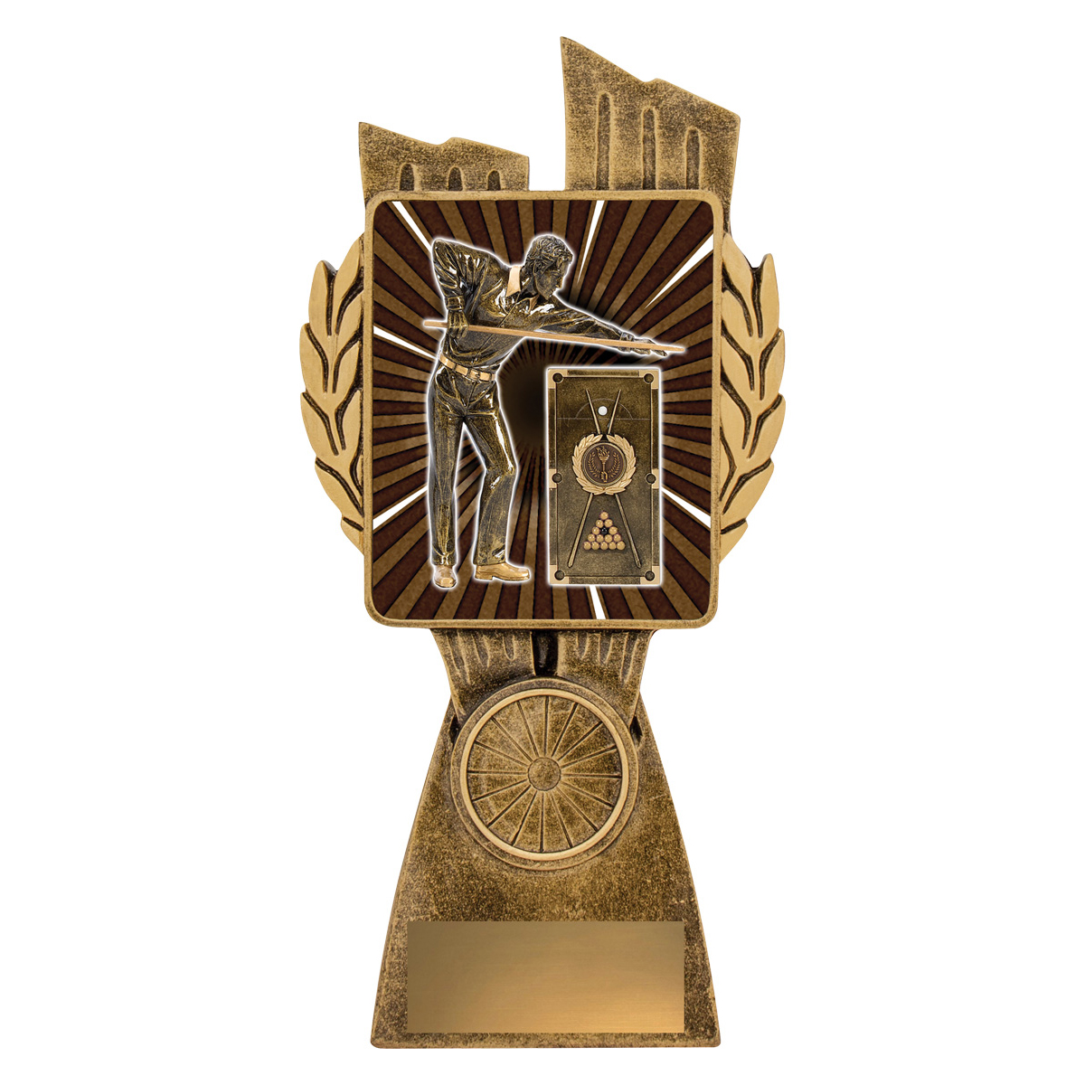 LR042 Antique Gold Lynx - Snooker / Pool