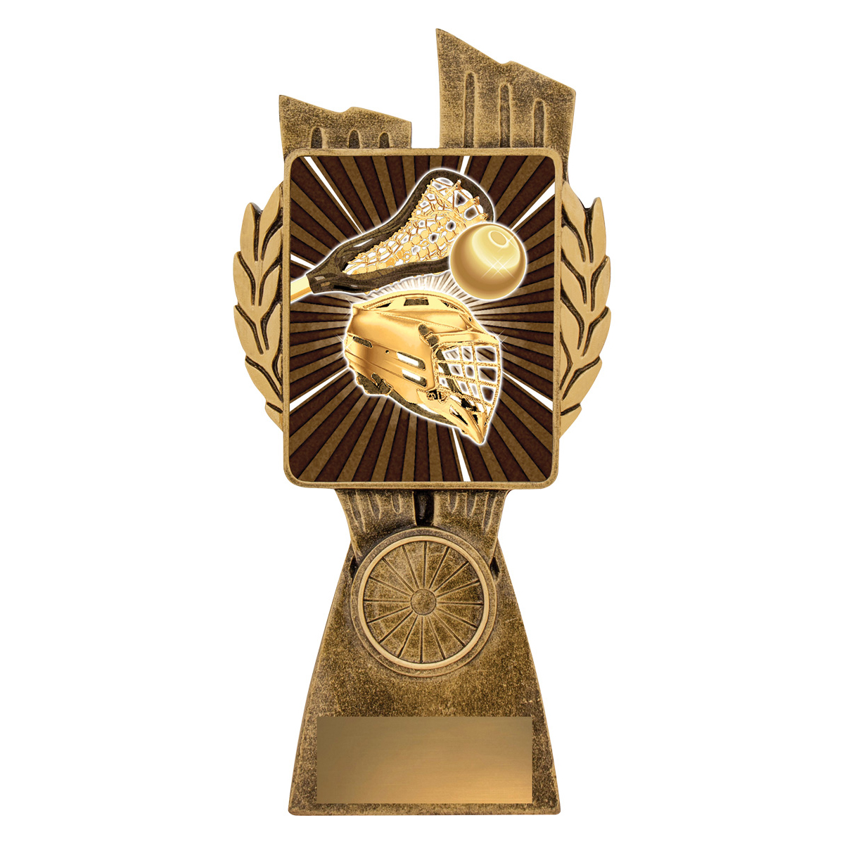 LR063 Antique Gold Lynx - Lacrosse