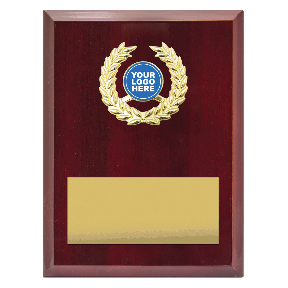 PL03 Laurel Plaque - Gold