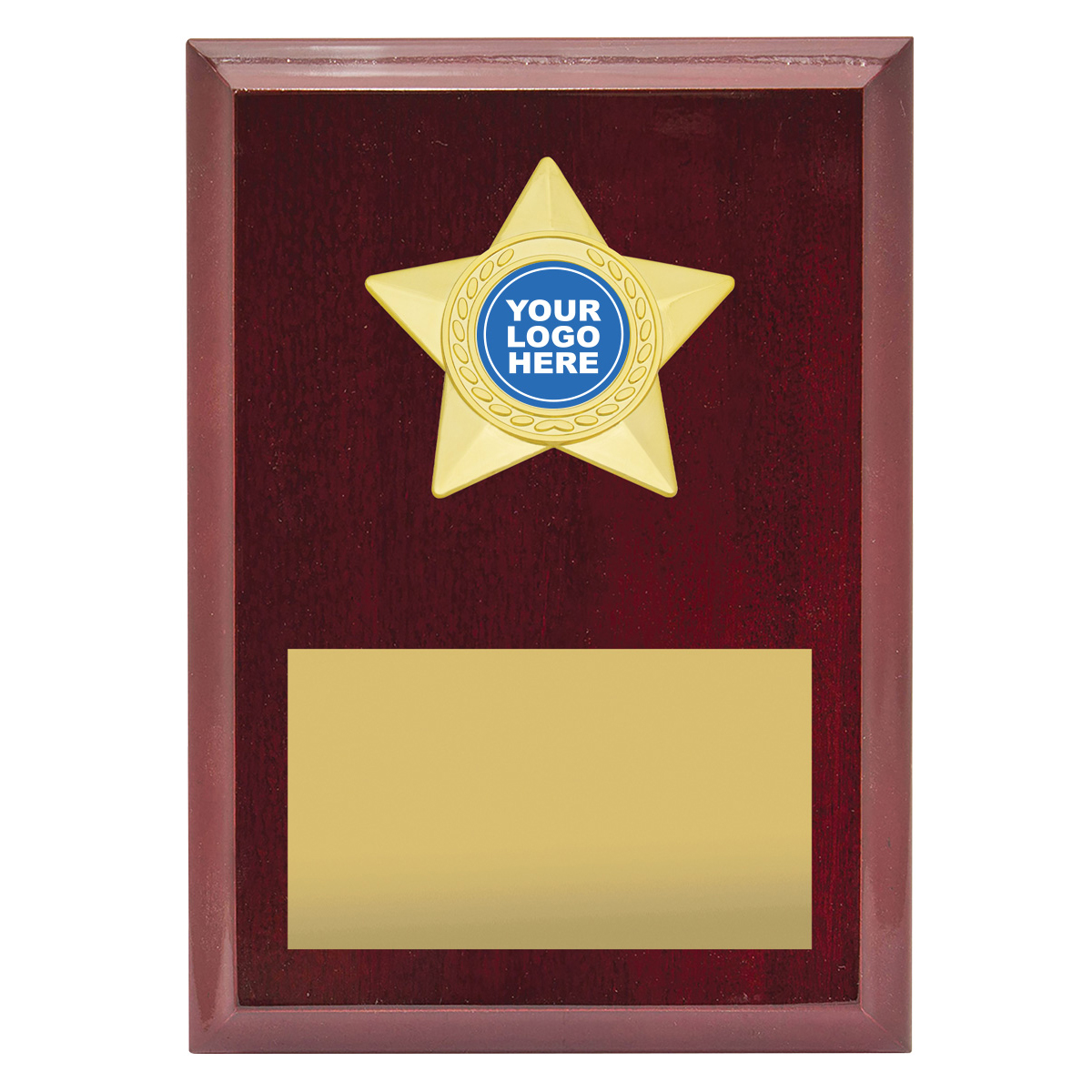 PL07 Star Plaque - Gold