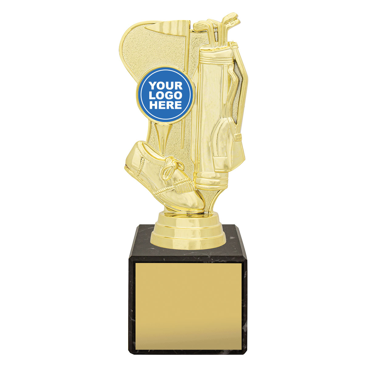 Y8843 Marble Column - Golf Theme