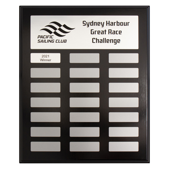 PEQ-11K-02 Classic Silver Plaque