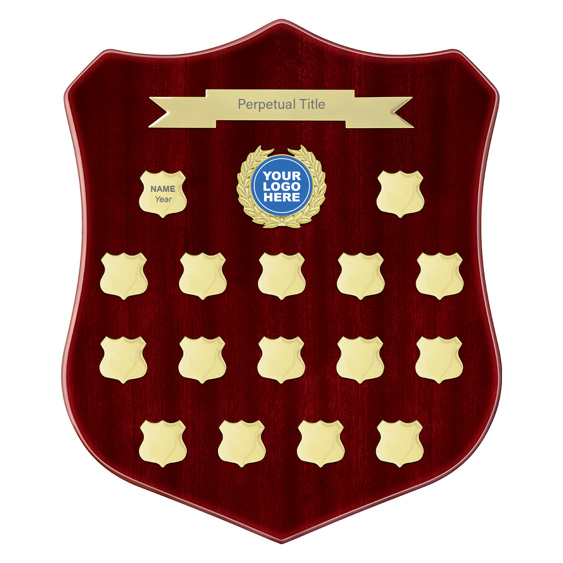 Perpetual shield trophy plaque – PES-16R-05 Custodian Shield