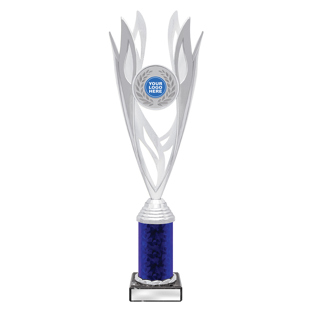 D578 Lantern - Silver / Blue