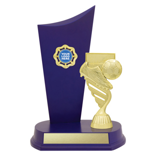 F566 Football Blue Crest