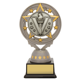 FT201 Silver Achievement Torch