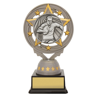 FT215 Silver Male Rugby Torch