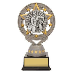 FT216 Silver Female Rugby Torch