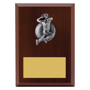 LPF415 Plaque - Female Bowling
